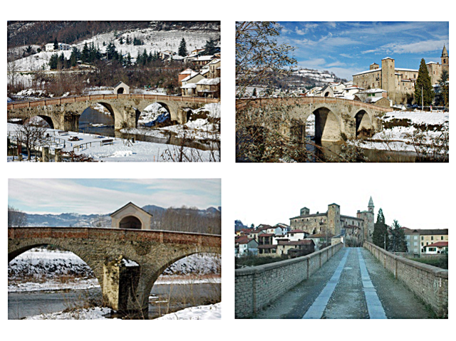 Romanesque bridge over Bormida